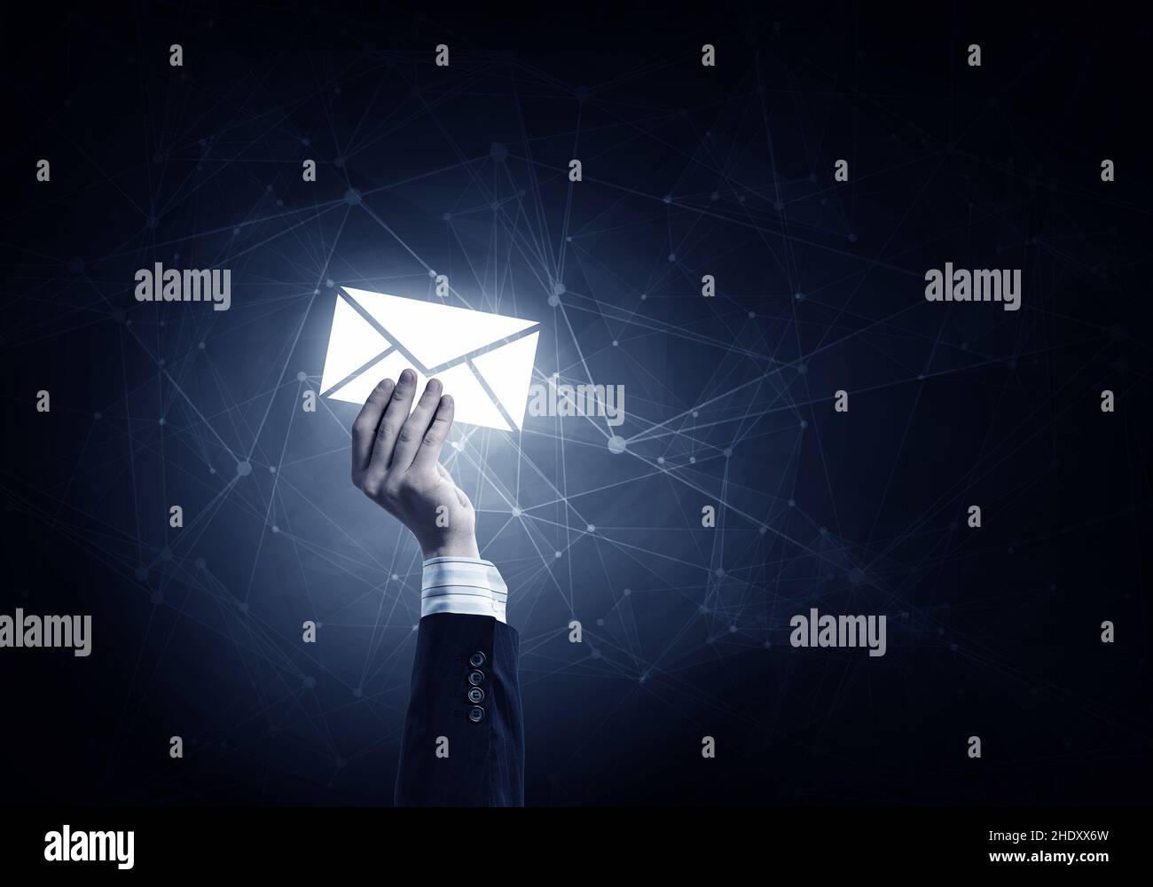 message, online, email, messages, onlines, emails Stock Photo
