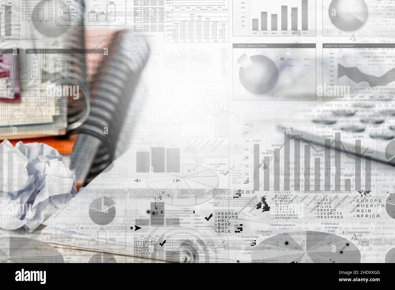 accounting, analysis, report, data acquisition, analyses, reports, data acquisitions Stock Photo