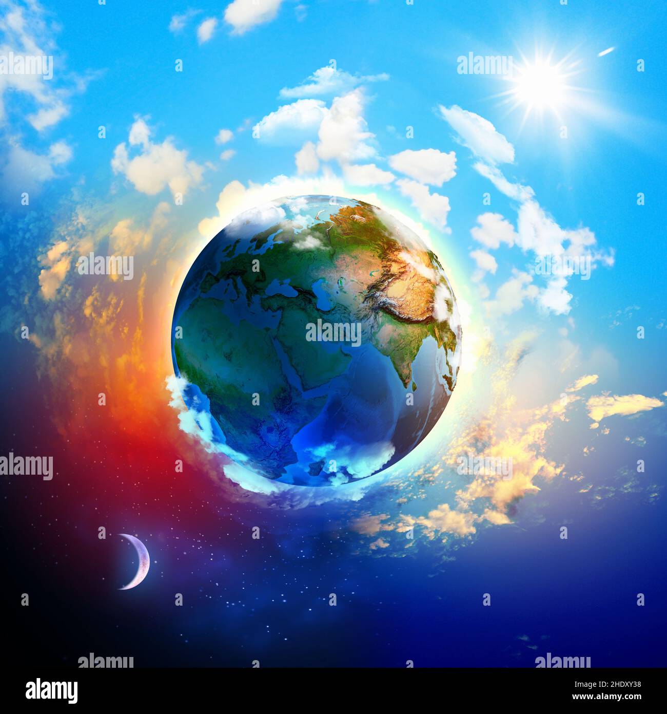Day And Night Earth Axis