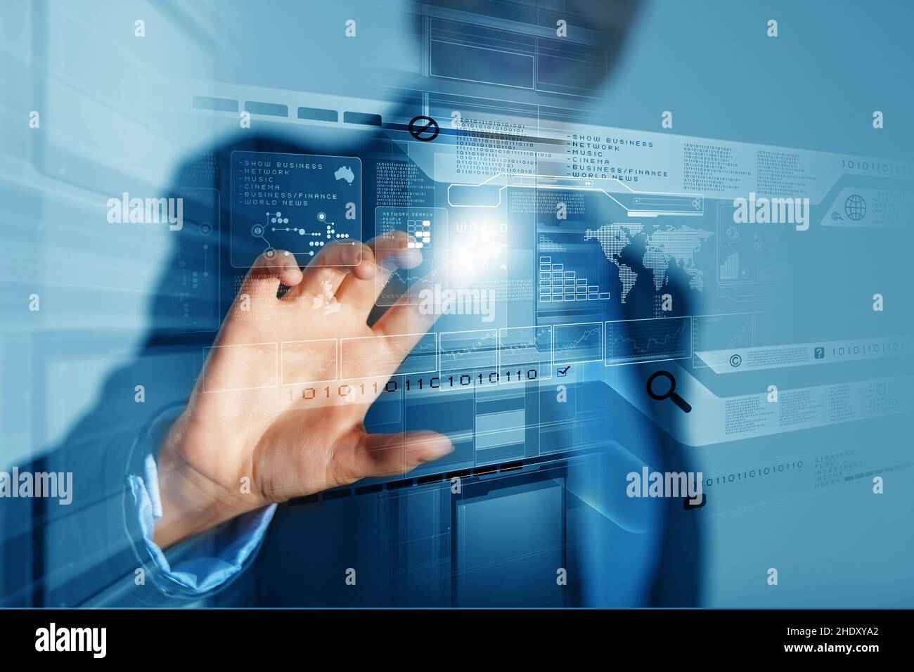 data, cyberspace, multimedia, user, datas, cyberspaces, multimedias Stock Photo