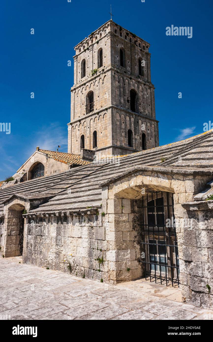 Church of Saint Trophime, Arles Stock Photo