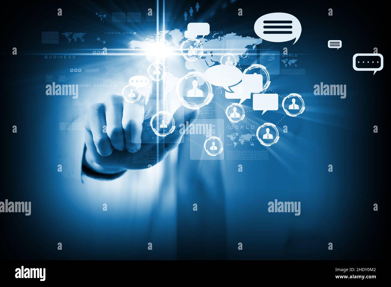 chatting, contact, user, social network, contacts Stock Photo