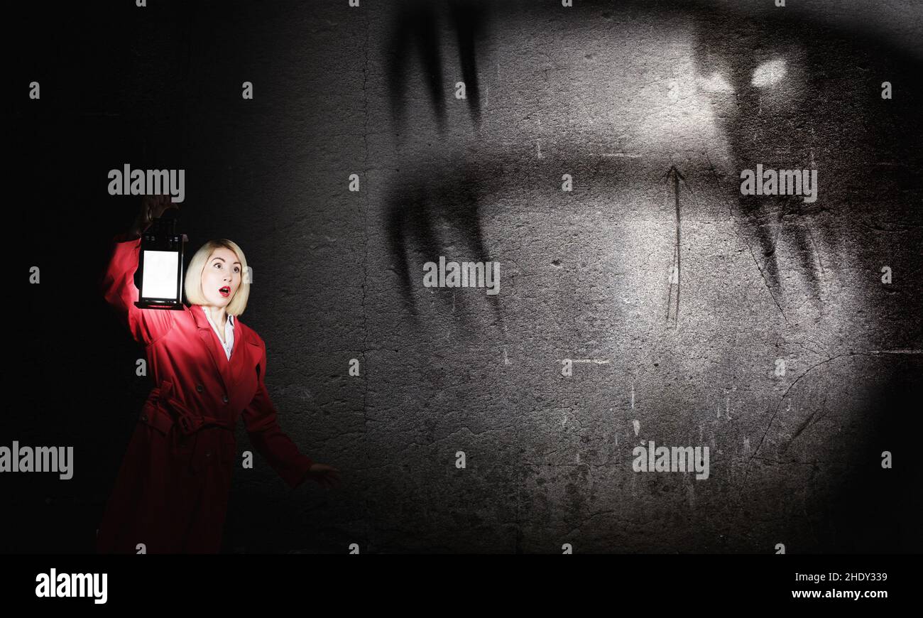 fear, nightmare, horror, monster, fears, nightmares, horrors Stock