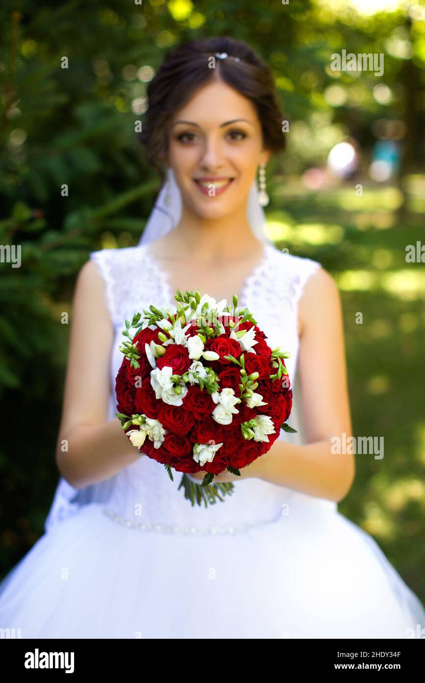 bridal bouquet, bride, bridal bouquets, brides Stock Photo