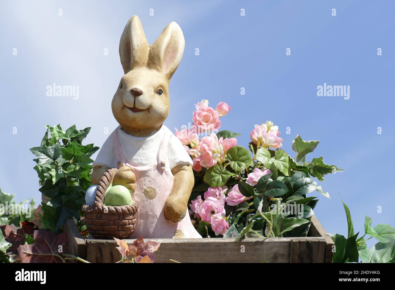 easter bunny, easter decoration, easter bunnies, easter decorations Stock Photo