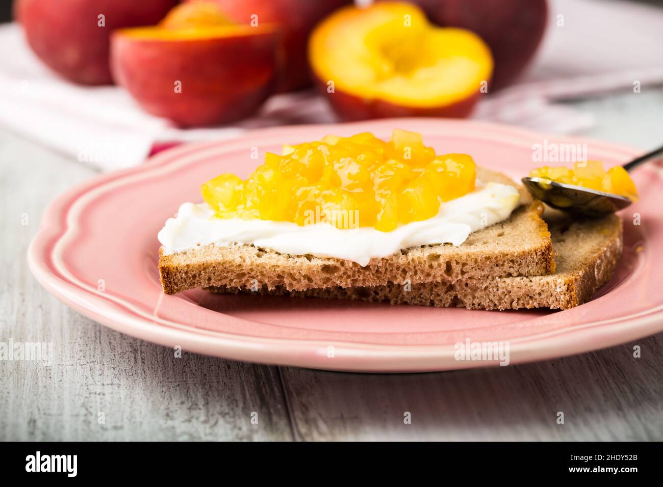 wholefood, fruit spread, wholefoods, fruit spreads Stock Photo Alamy