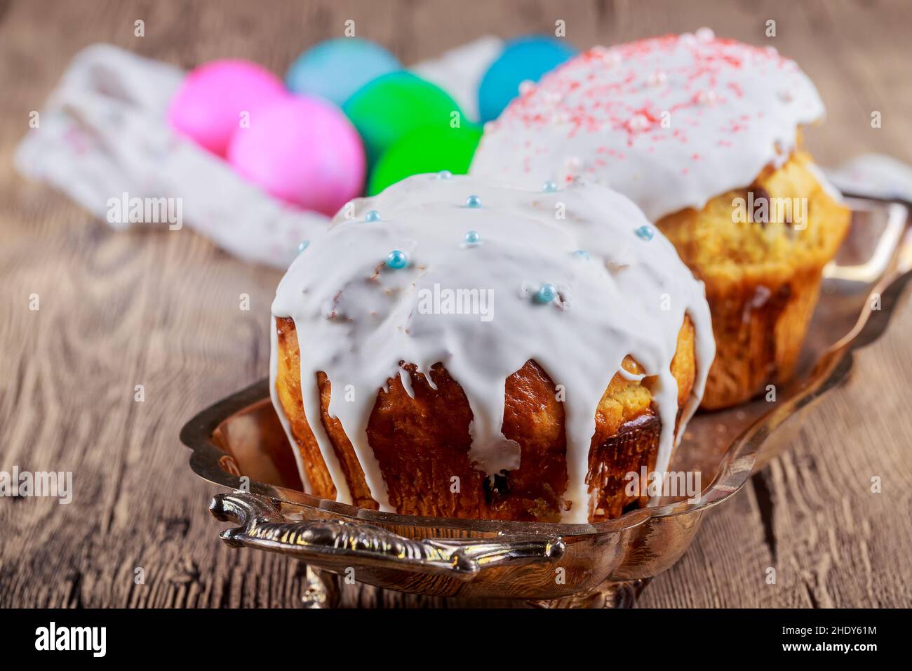 muffin, frosting, muffins Stock Photo