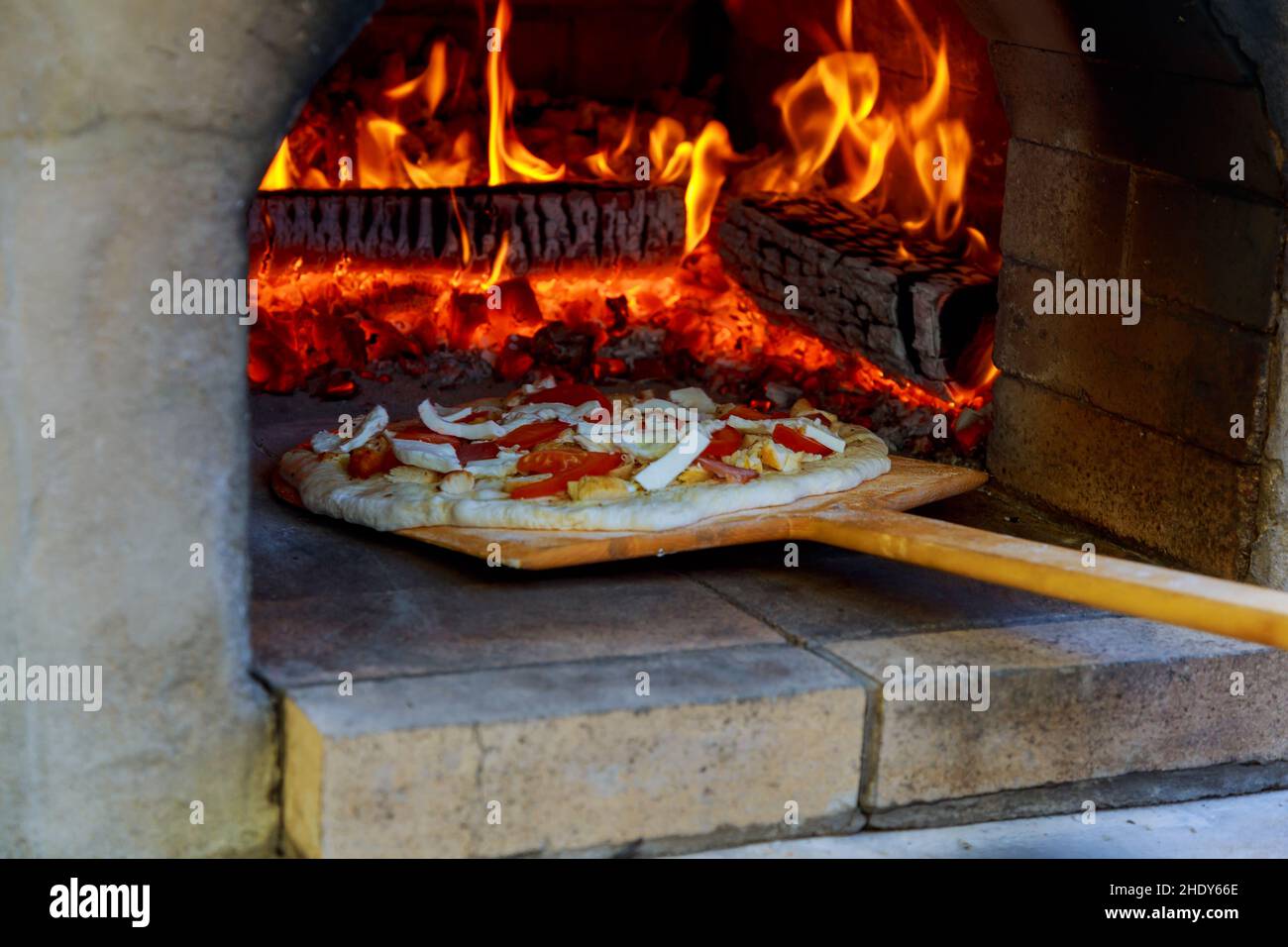 oven, pizza, ovens, stove, stoves, pizzas Stock Photo
