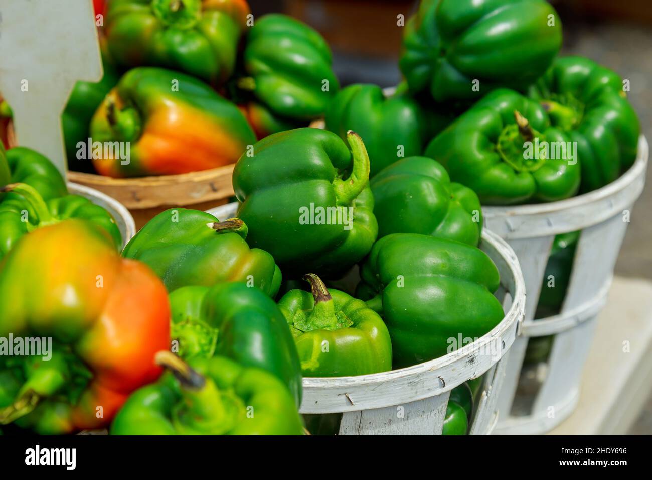 Bell pepper close ups hi-res stock photography and images - Alamy