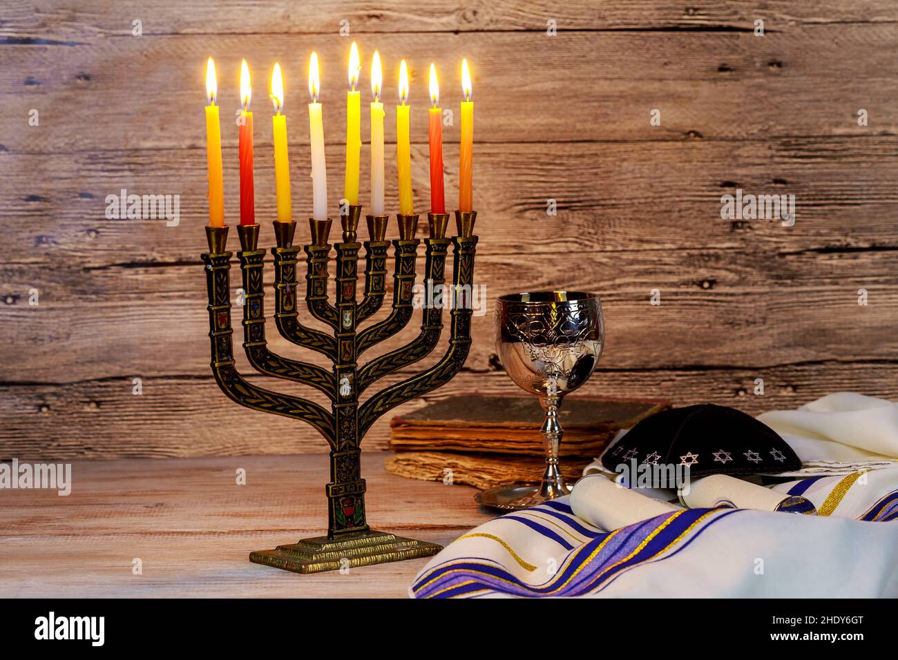 judaism, menorah, Chanukah candelabra , judaisms, menorahs Stock Photo