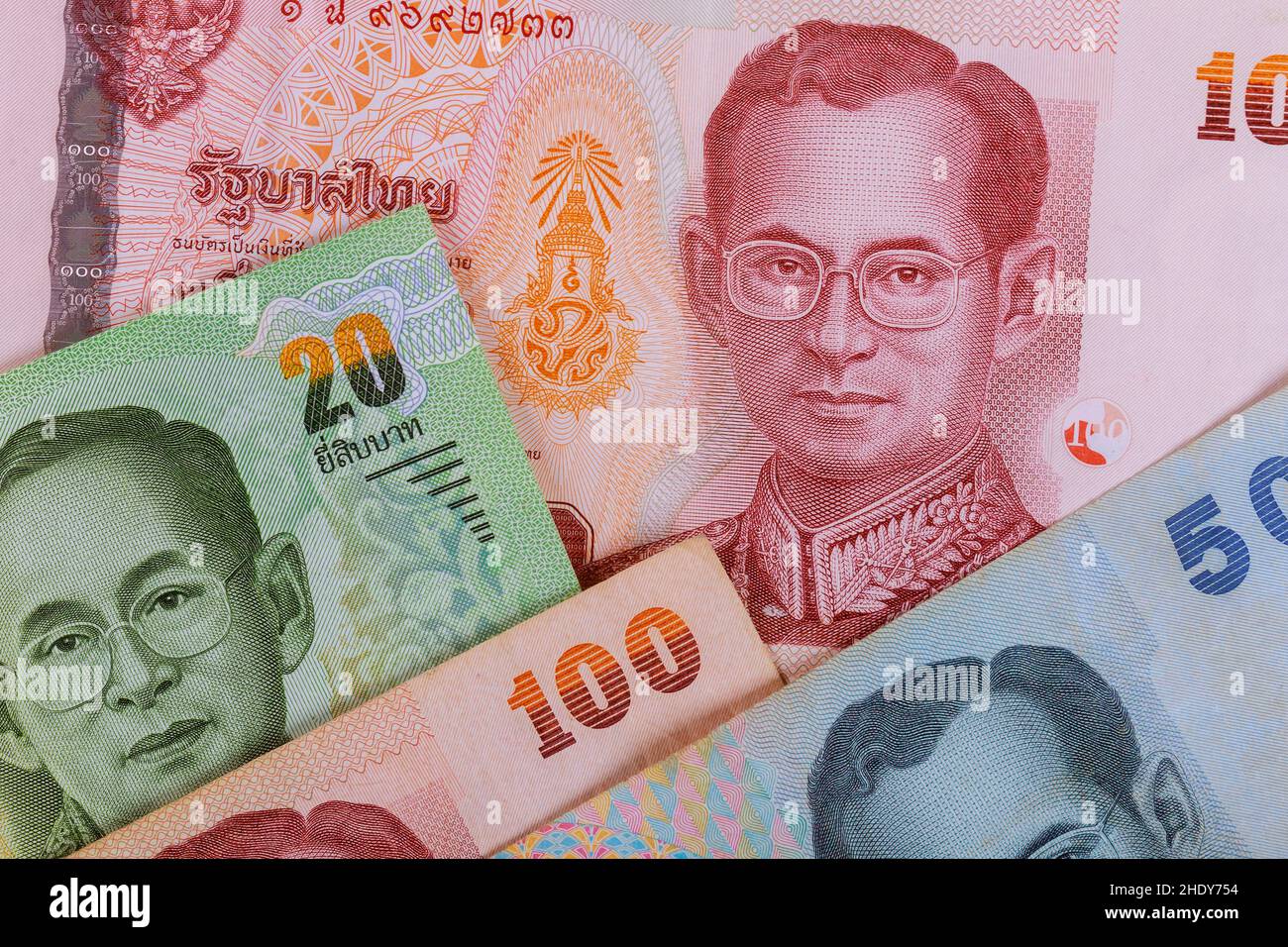 banknotes, baht, banknote Stock Photo - Alamy