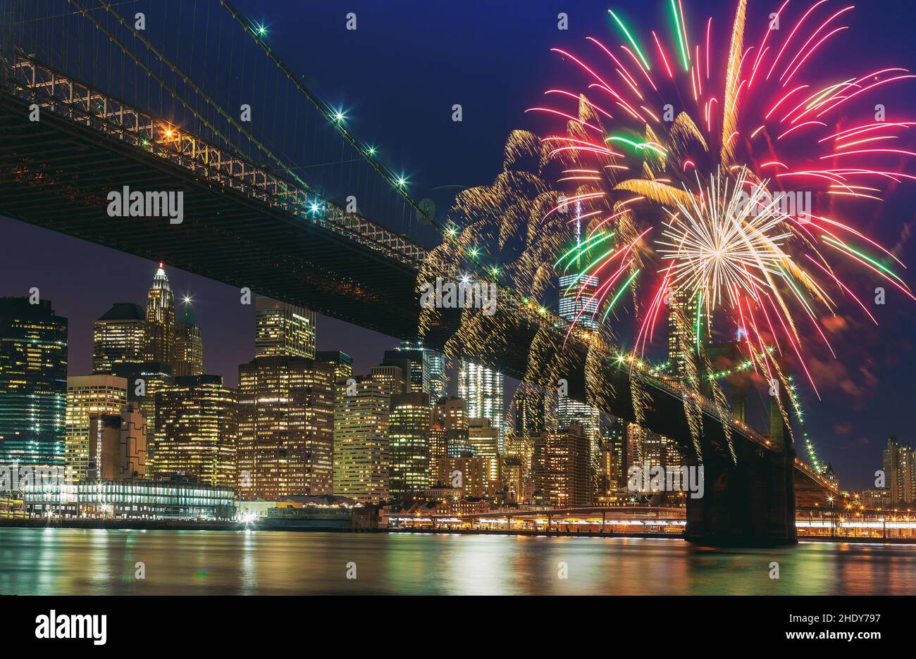firework display, new york, brooklyn bridge, firework displays, new