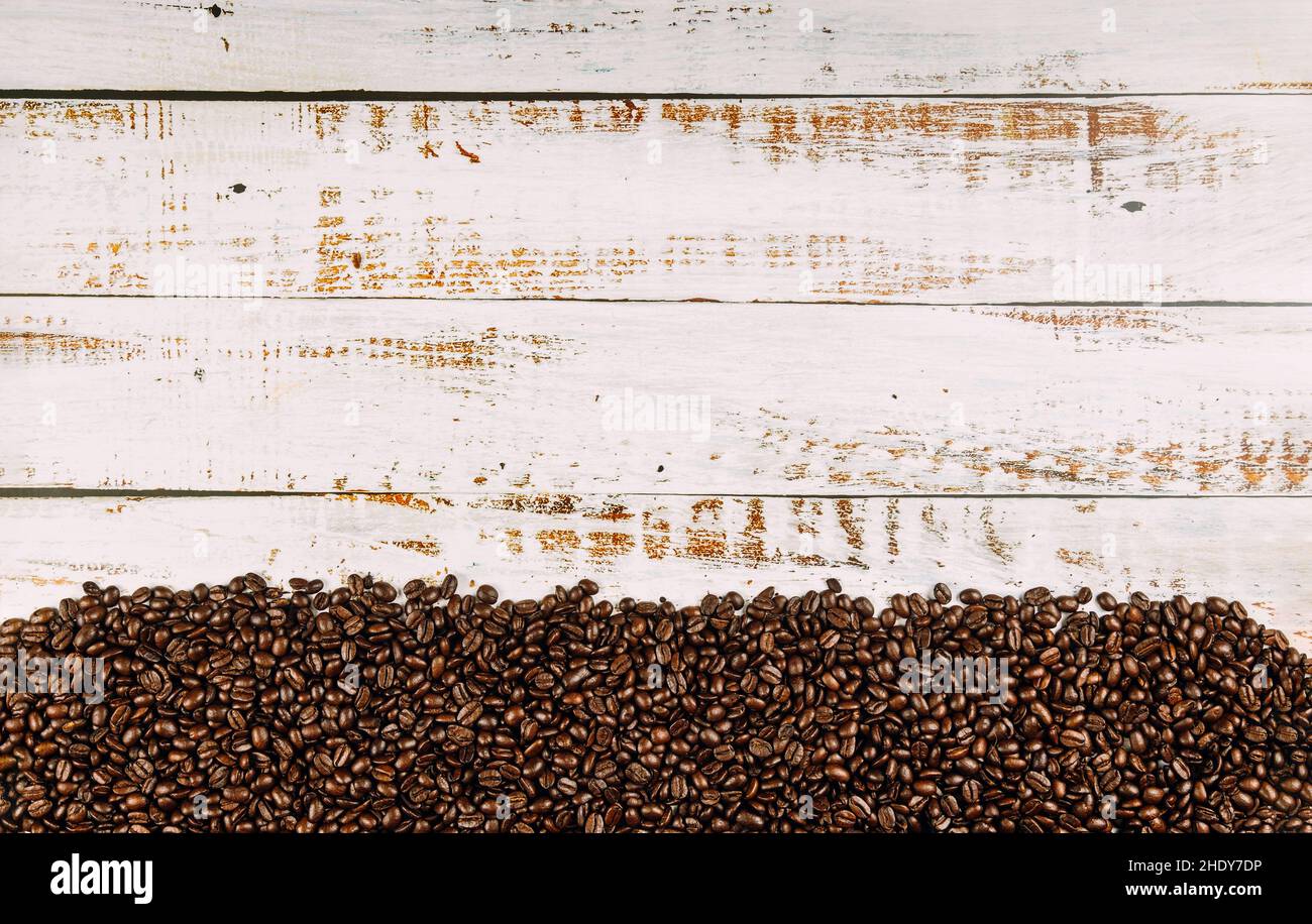 coffee beans, wood ground, coffee bean, wood grounds Stock Photo Alamy