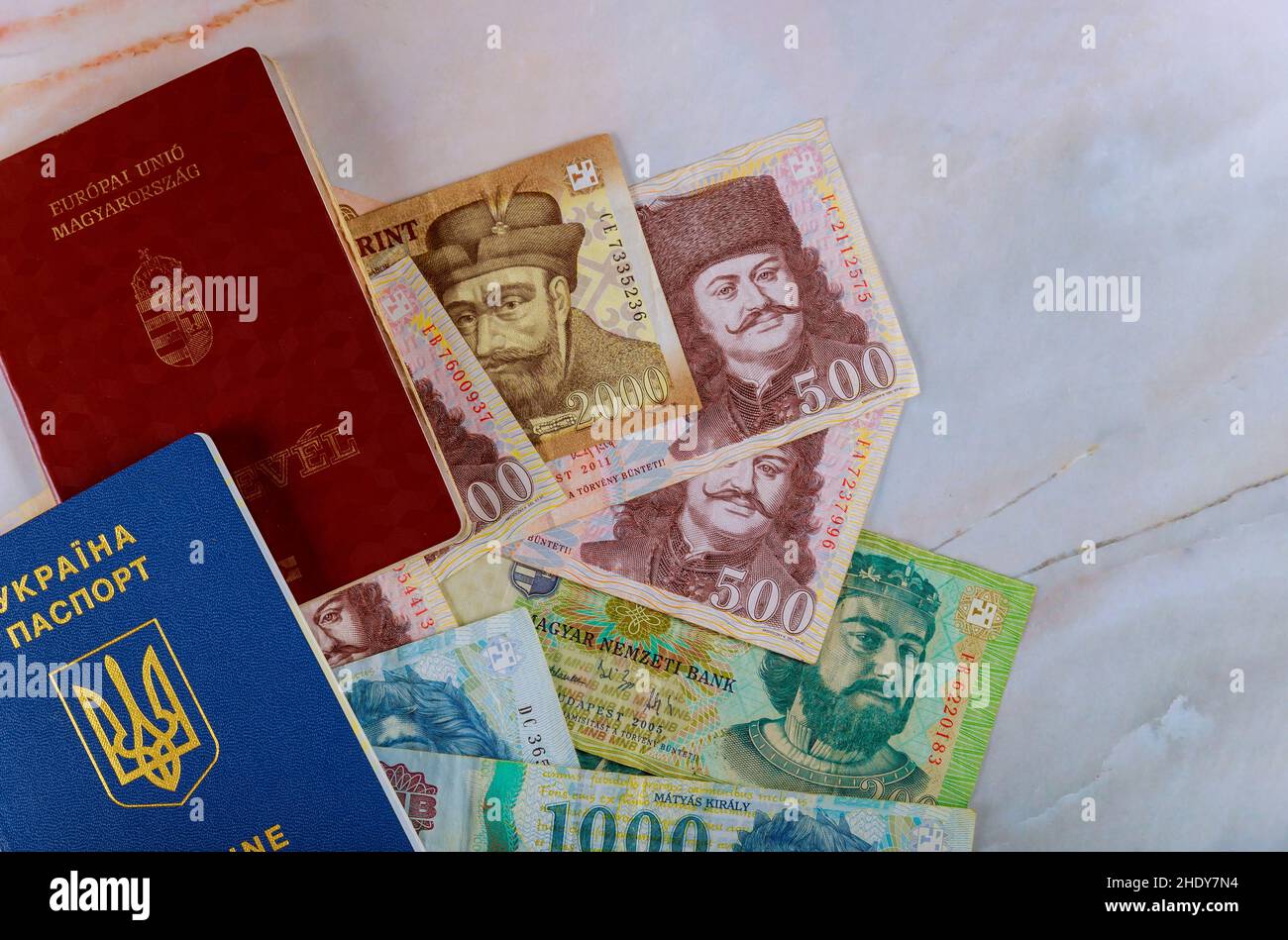 passport, cash, passports, cashs Stock Photo Alamy