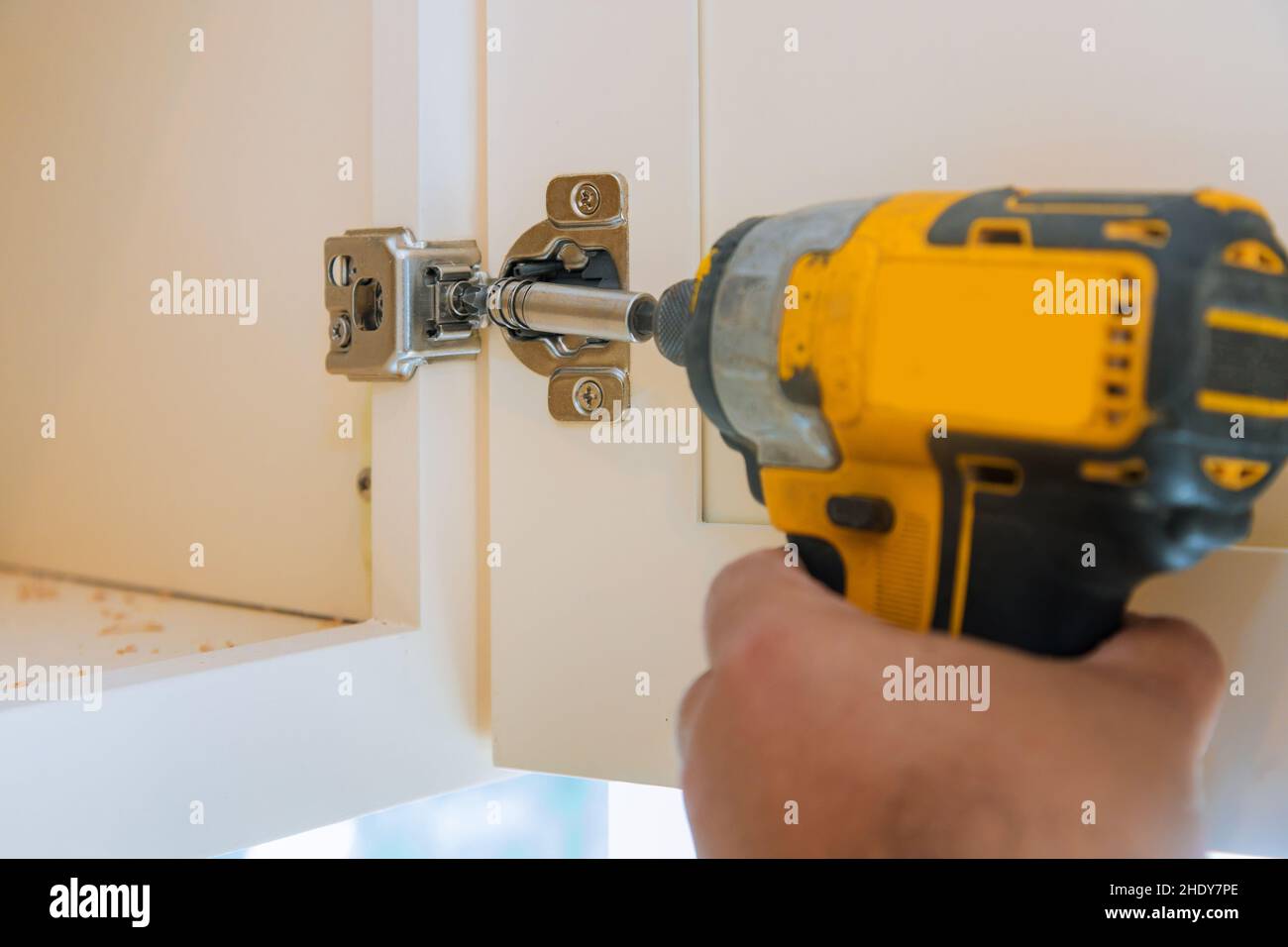 screwdriver, installing, screwdrivers, Stock Photo Alamy