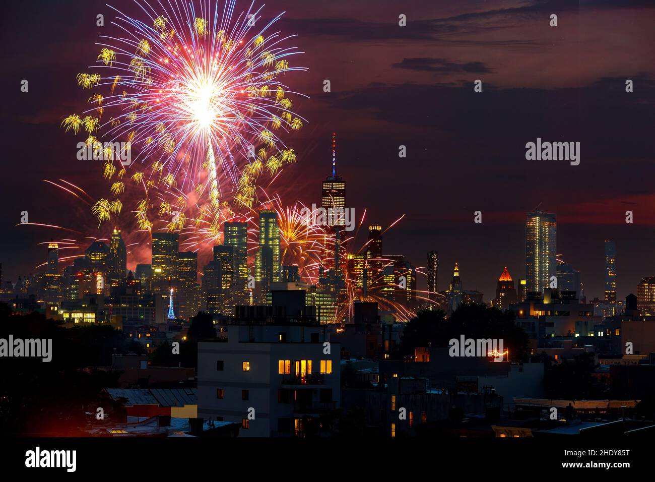 firework display, new york city, independence day, firework displays