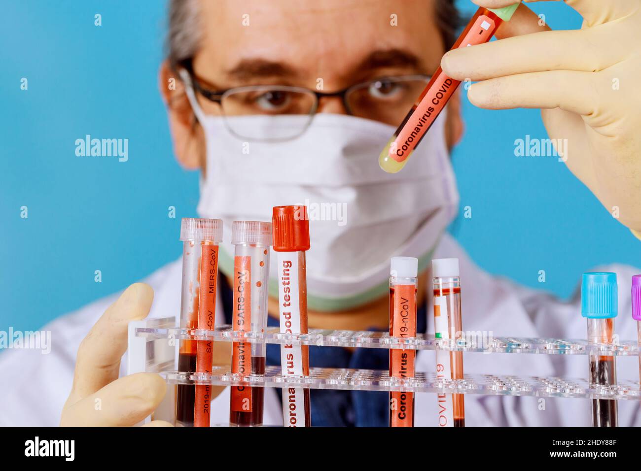 laboratory examination, blood sample, corona virus, laboratory