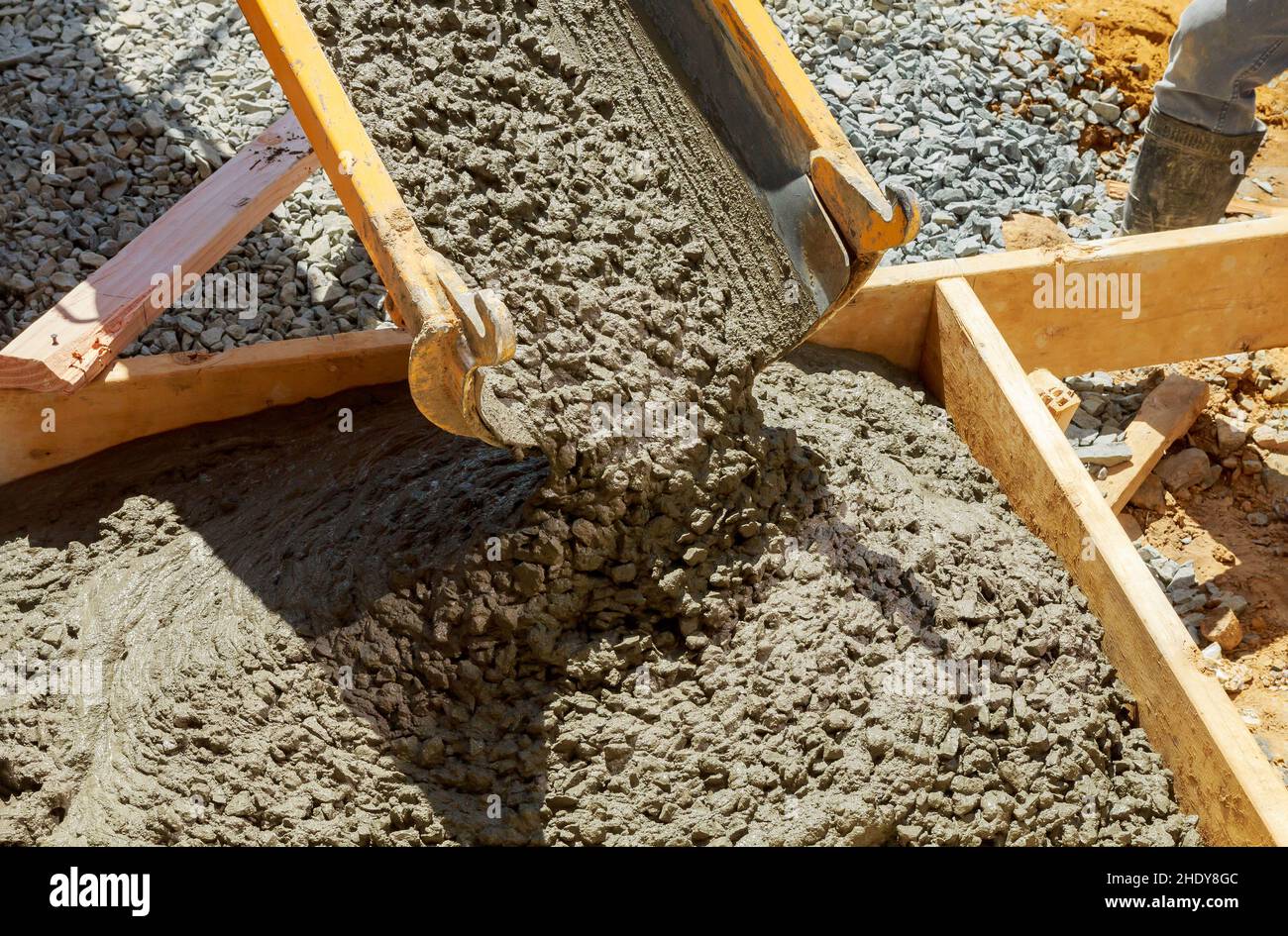 cement, concrete mixers, concrete, cements, concrete mixer Stock Photo