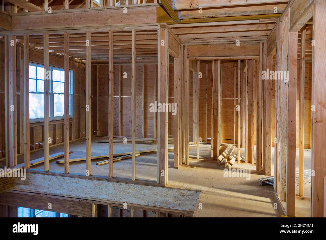 beams, structure, timber house, Wooden construction, beam, structures, timber houses Stock Photo