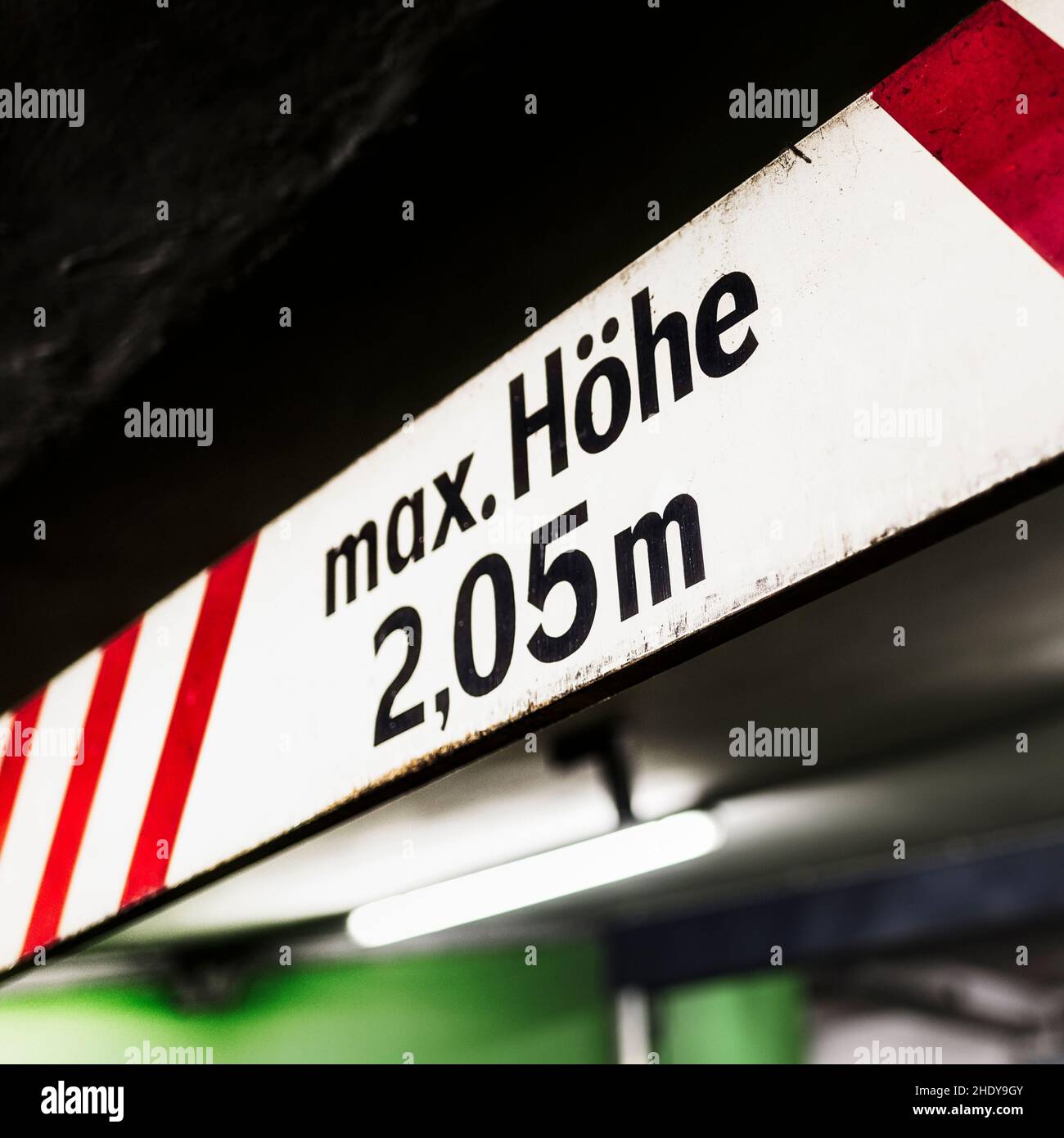 parking garage, height, parking garages, heights Stock Photo Alamy