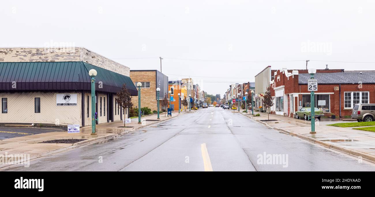 Adrian michigan main street hires stock photography and images Alamy
