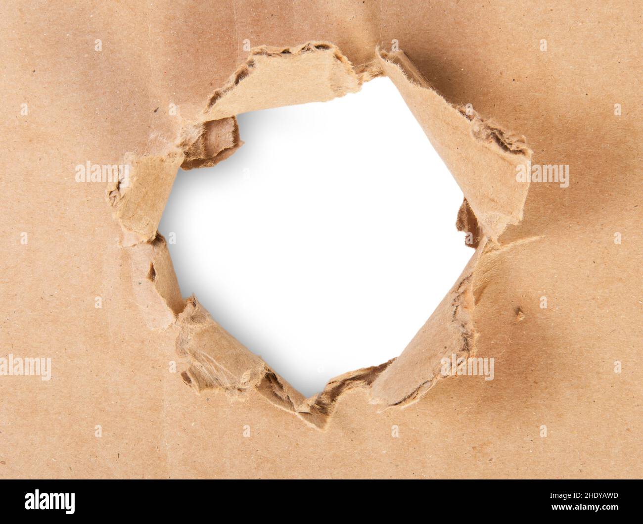 cardboard, hole, cardboards, holes Stock Photo Alamy