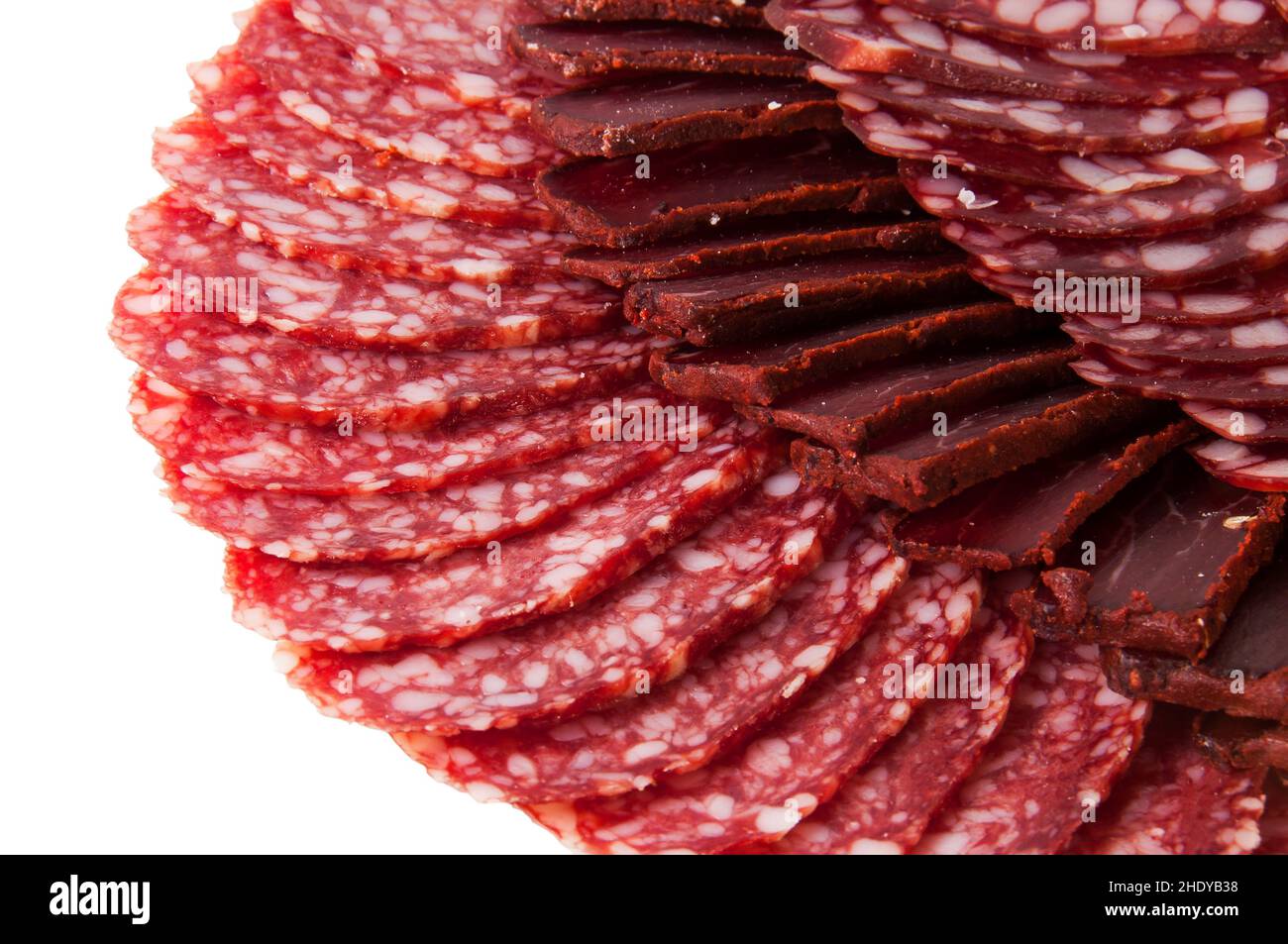 smoked, salami, pastrami, smokeds, salamis, pastramis Stock Photo Alamy