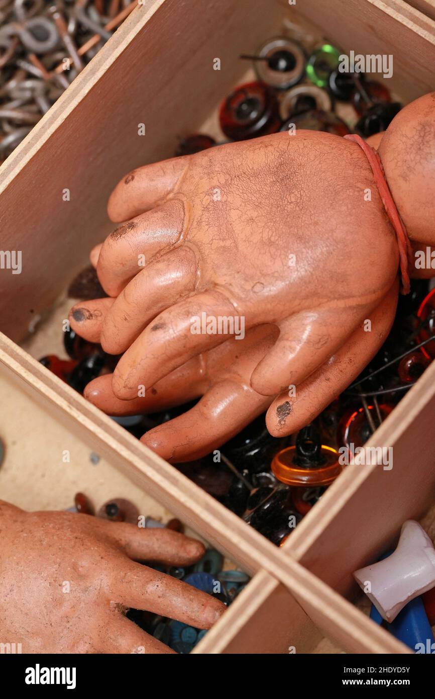 doll hand, doll hands Stock Photo Alamy