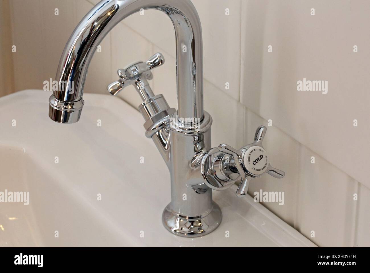 faucet, bathroom fittings, faucets Stock Photo