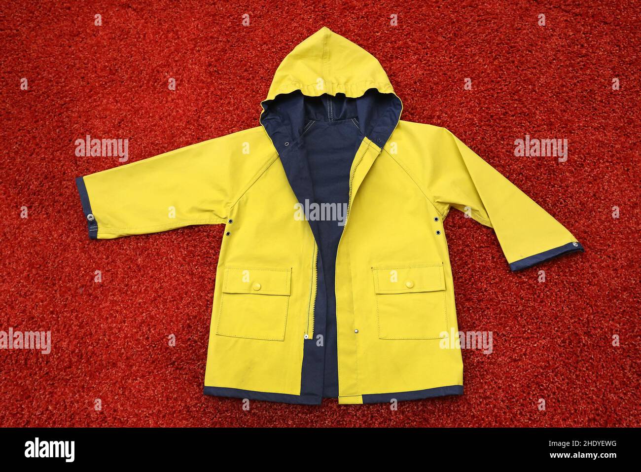 rain jacket, raincoat, rain jackets, coat, coats, raincoats, raingear Stock Photo