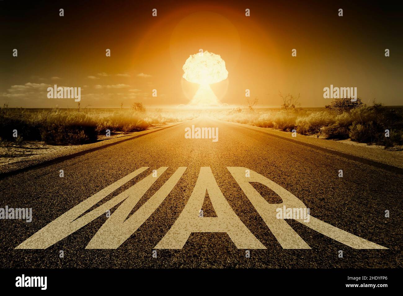 explosion, war, atomic bomb, atomic cloud, exploding, explosions, wars, atomic bombs Stock Photo