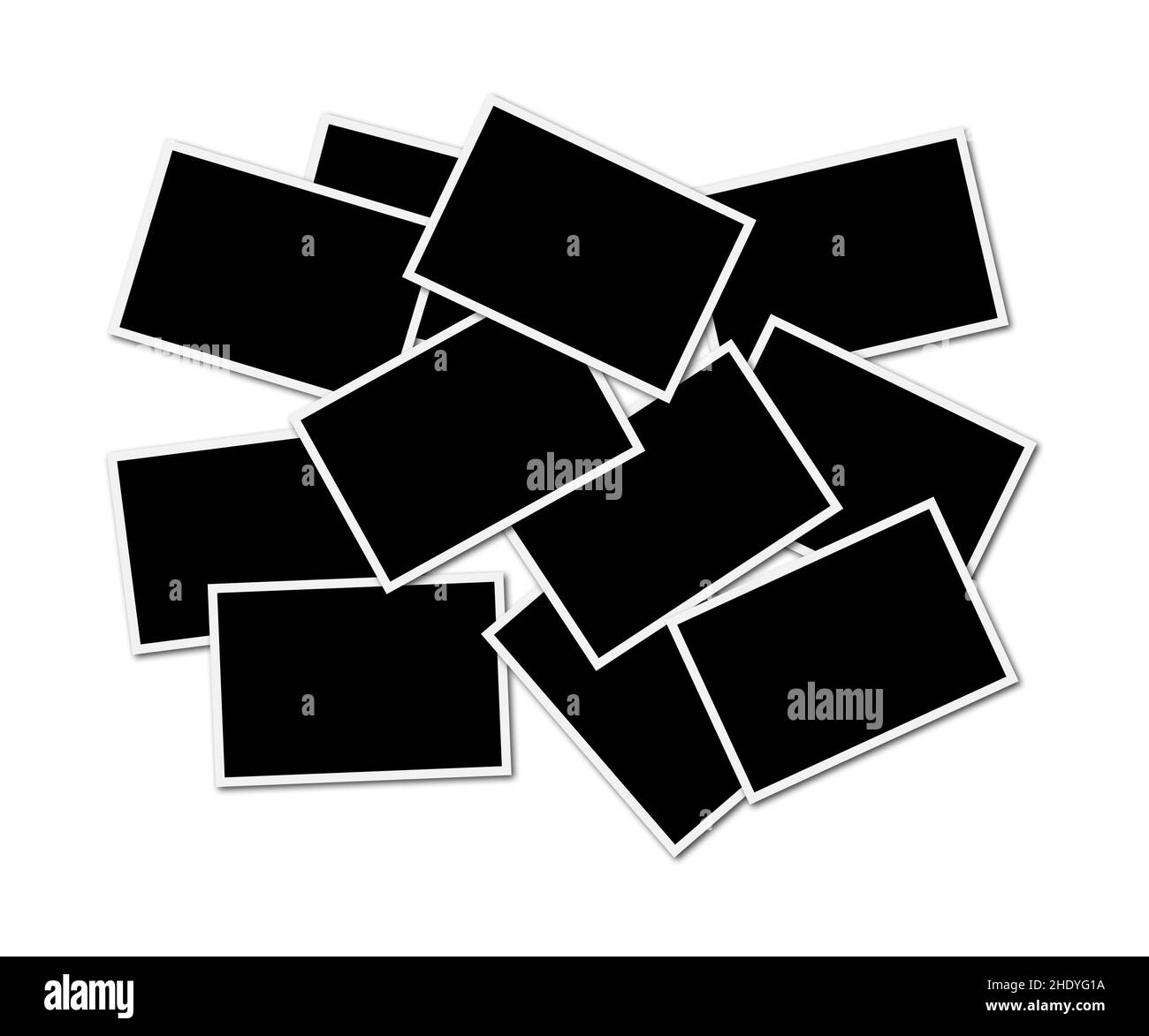 Polaroid frame Black and White Stock Photos & Images Alamy