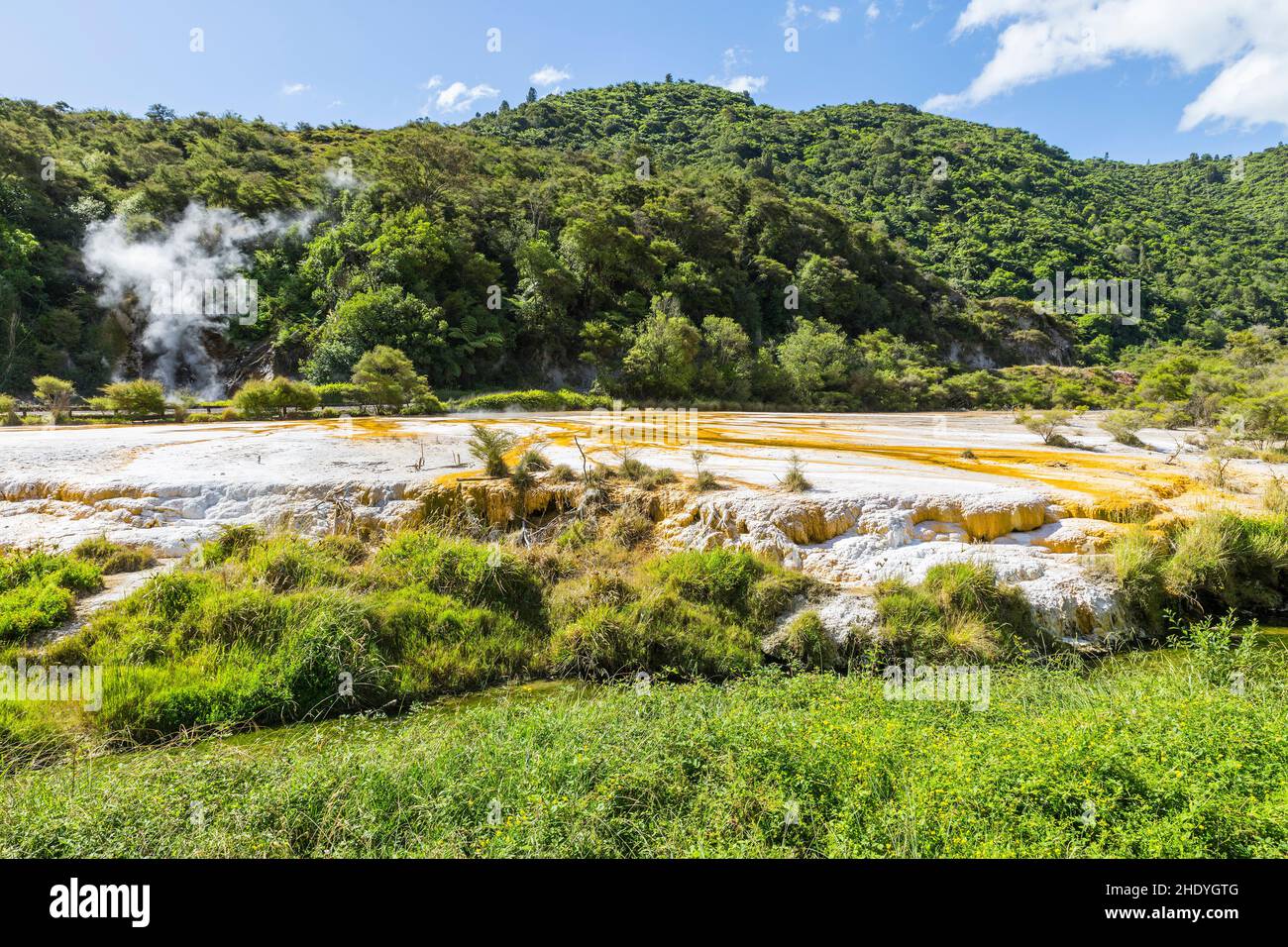 thermal area, thermal areas Stock Photo Alamy