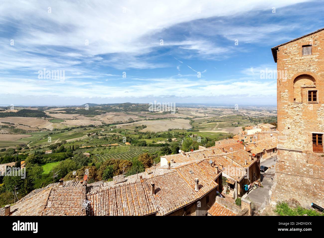 village, tuscany, villages, tuscanies Stock Photo