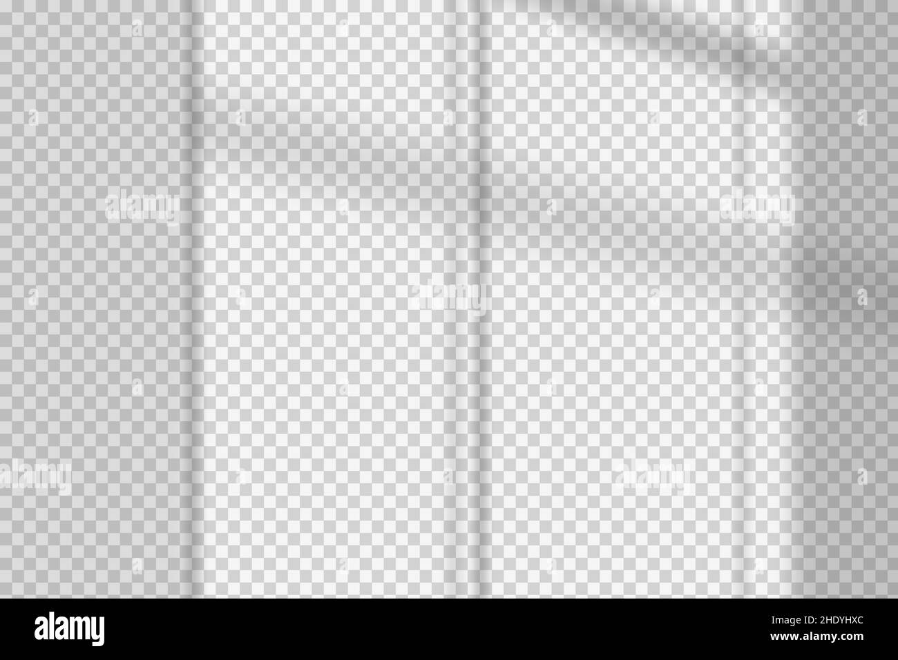 Window shadow vector overlay on transparent background. Natural scene ...