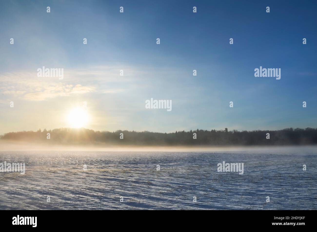 Sun rises colors fields hi-res stock photography and images - Alamy