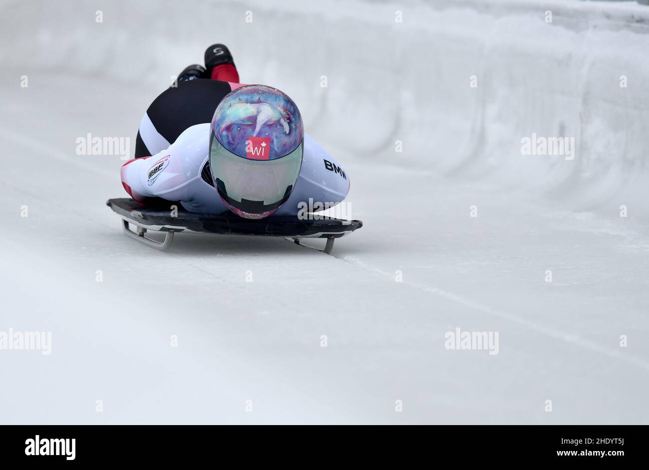 Winterberg, Germany. 07th Jan, 2022. Skeleton: World Cup, women, 1st ...