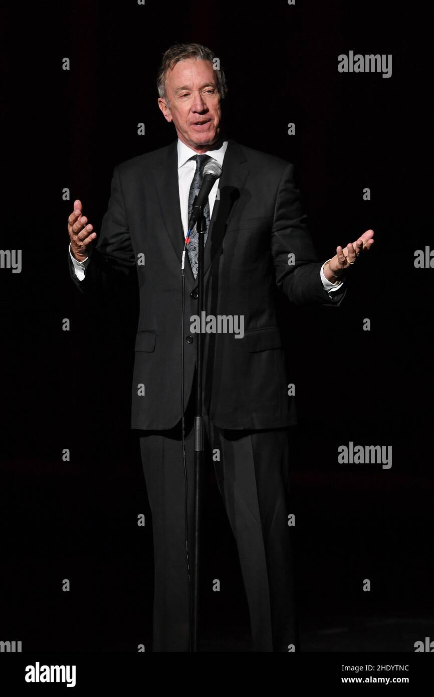 HOLLYWOOD FL - JANUARY 06: Tim Allen performs at Hard Rock Live at the Seminole Hard Rock Hotel & Casino on January 6, 2022 in Hollywood, Florida. Credit: mpi04/MediaPunch Stock Photo