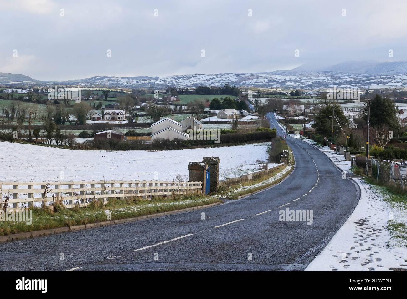 Rathfriland, Co Down, Northern, Ireland. 07th Jan, 2022. UK weather