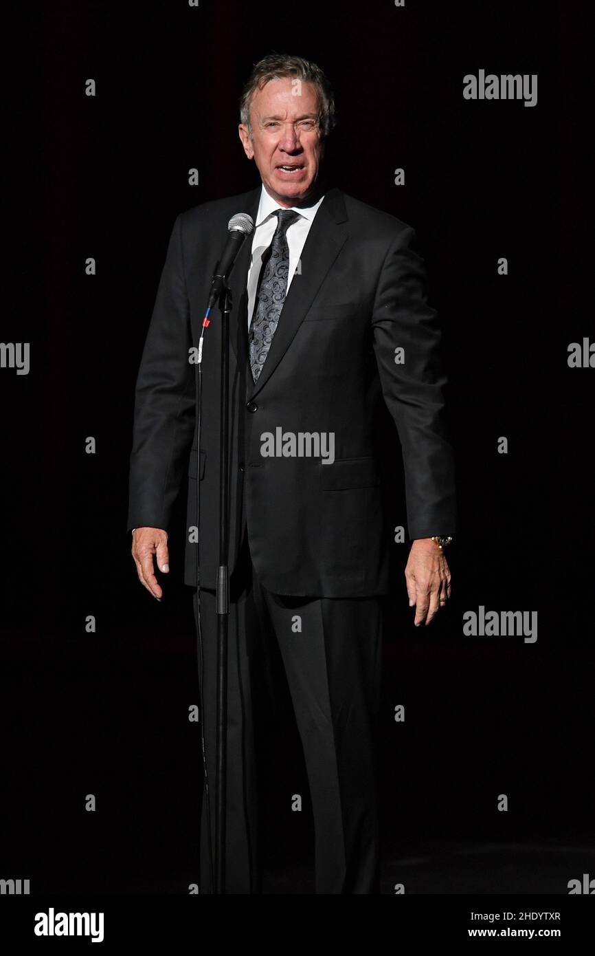 HOLLYWOOD FL - JANUARY 06: Tim Allen performs at Hard Rock Live at the Seminole Hard Rock Hotel & Casino on January 6, 2022 in Hollywood, Florida. Credit: mpi04/MediaPunch Stock Photo