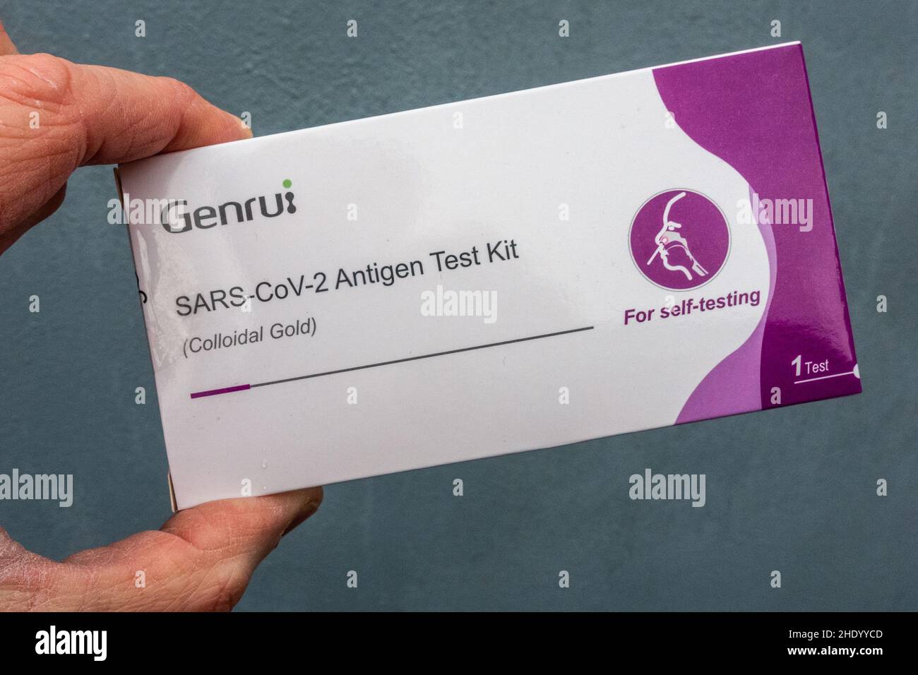 West Cork, Ireland. 7th Jan, 2021. Chinese made Genrui antigen test kits are in the process of being removed from shop shelves in Ireland. The kits are claimed to have been giving false positive COVID-19 test results. Credit: AG News/Alamy Live News Stock Photo