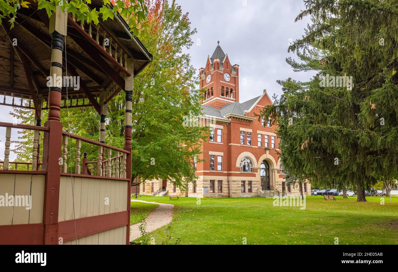 Centreville, Michigan, USA October 21, 2021 The St. Joseph County Courthouse Stock Photo Alamy