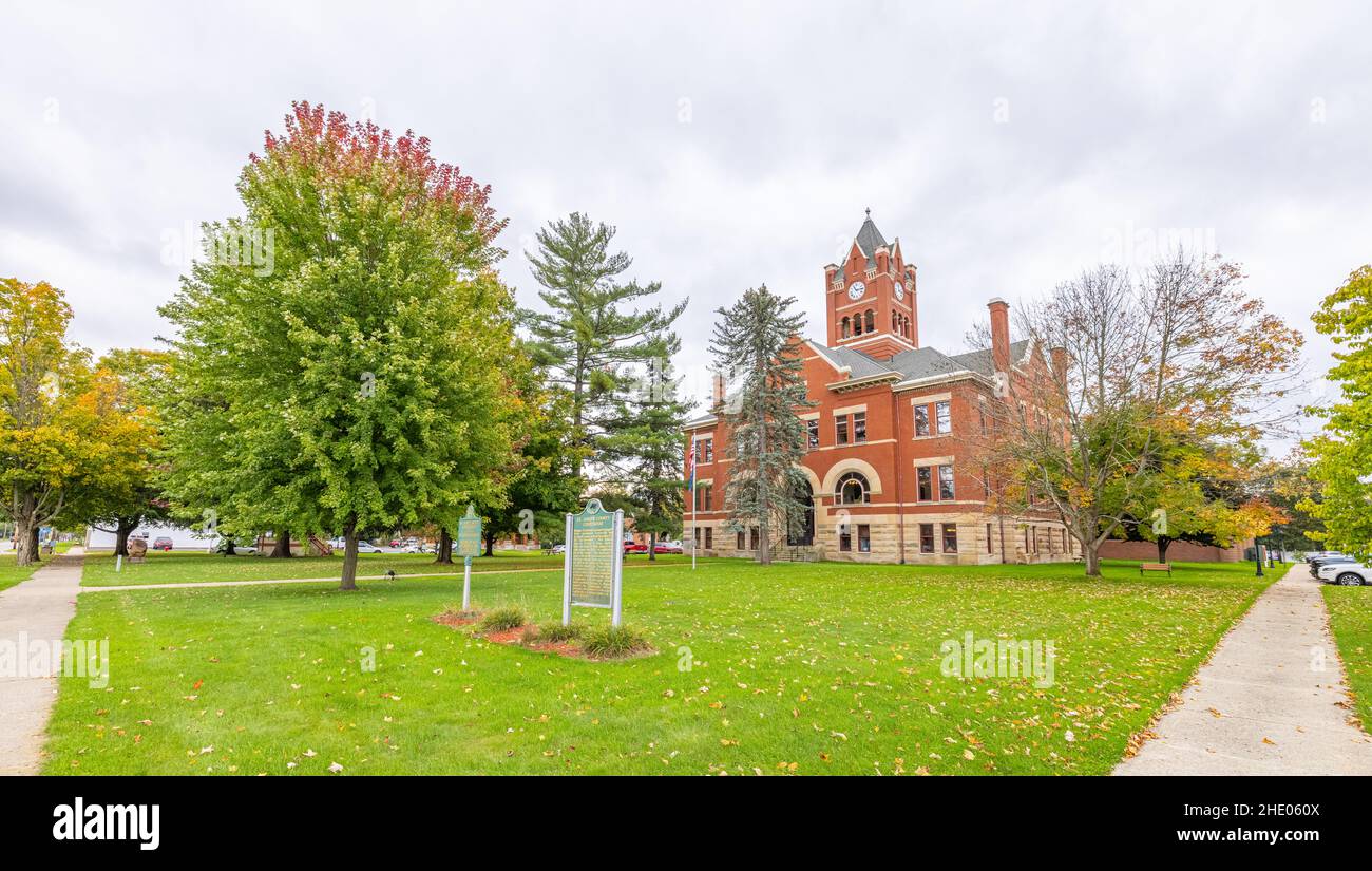 Centreville, Michigan, USA October 21, 2021 The St. Joseph County Courthouse Stock Photo Alamy