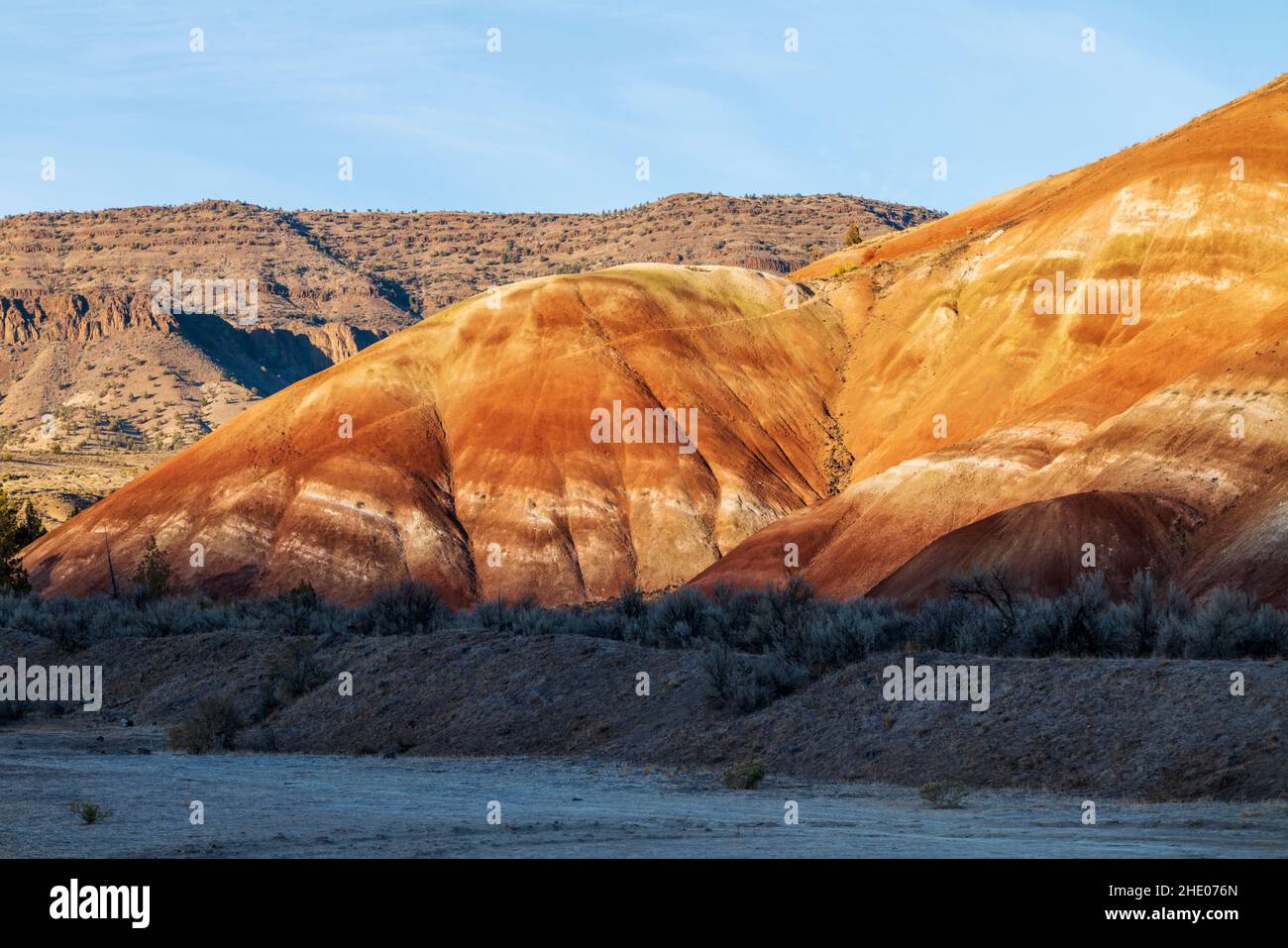 Painted Hills; geologic site; John Day Fossil Beds National Monument