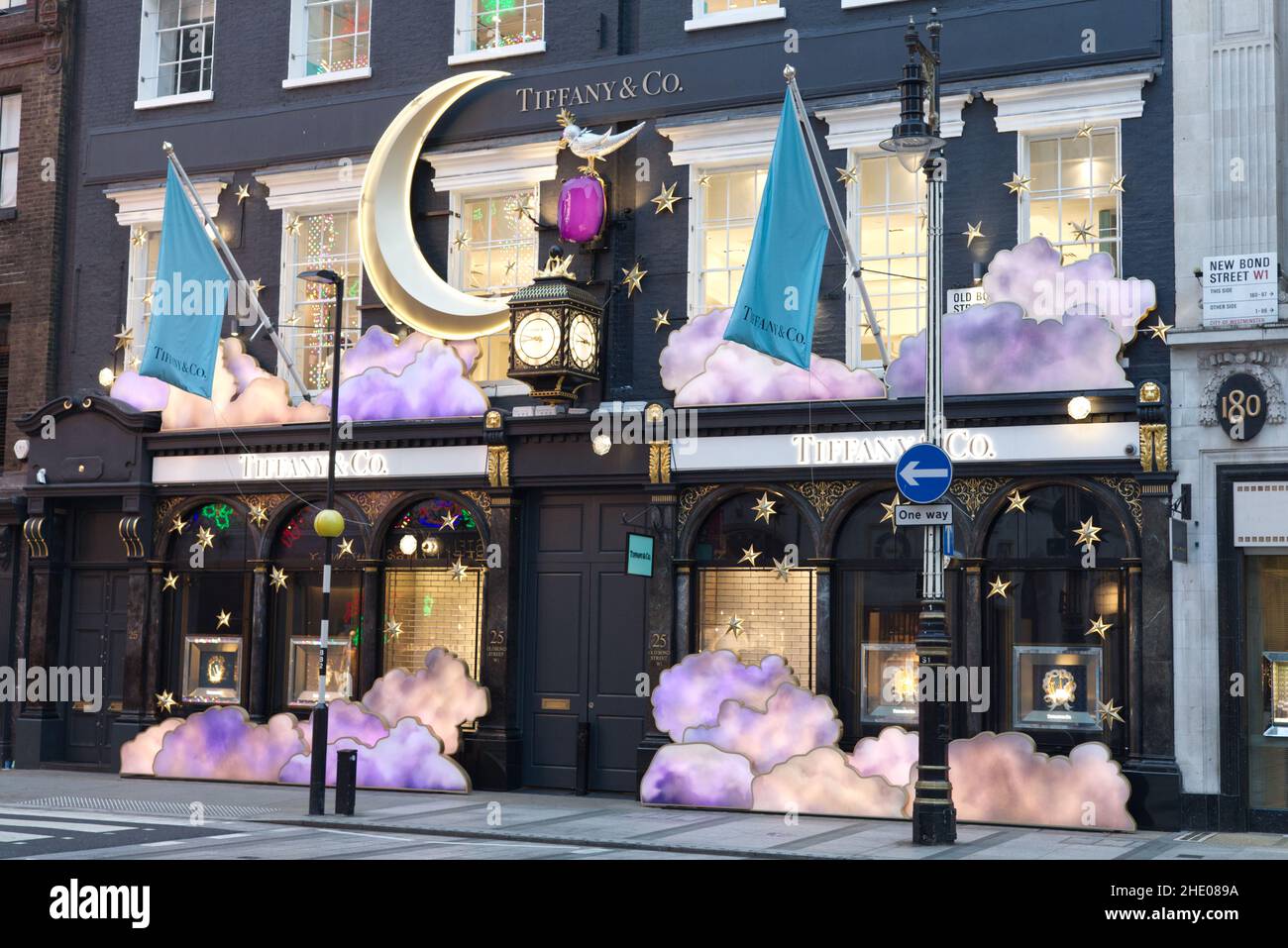 Christmas at Tiffany's, London Stock Photo