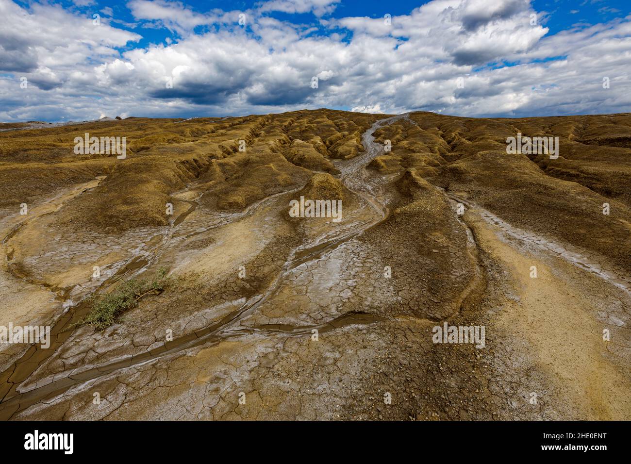 The mud volcanoes of Berca in Romania Stock Photo - Alamy