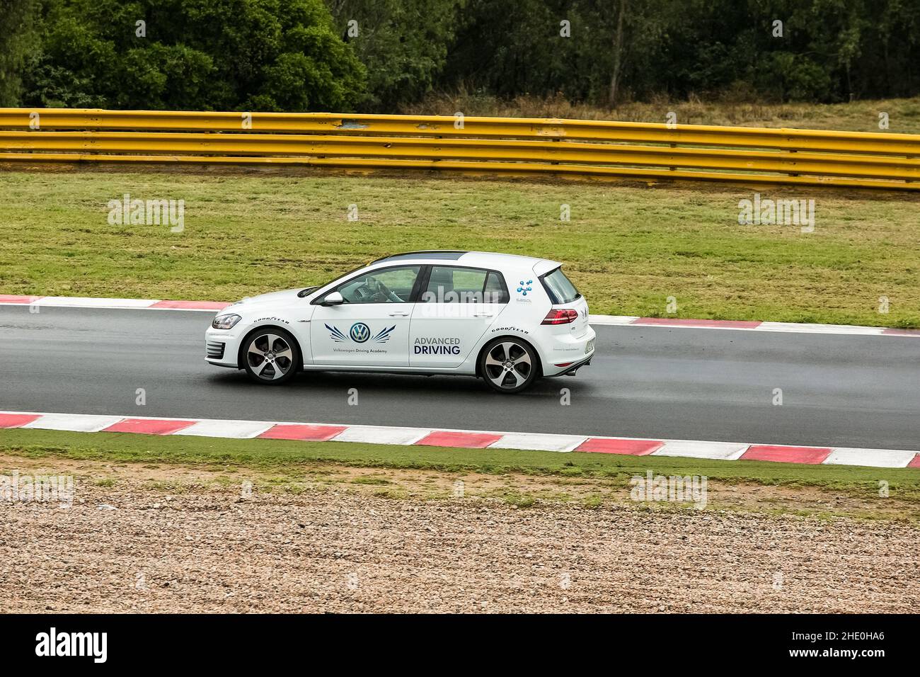Johannesburg, South Africa October 29, 2013 VW advanced driving