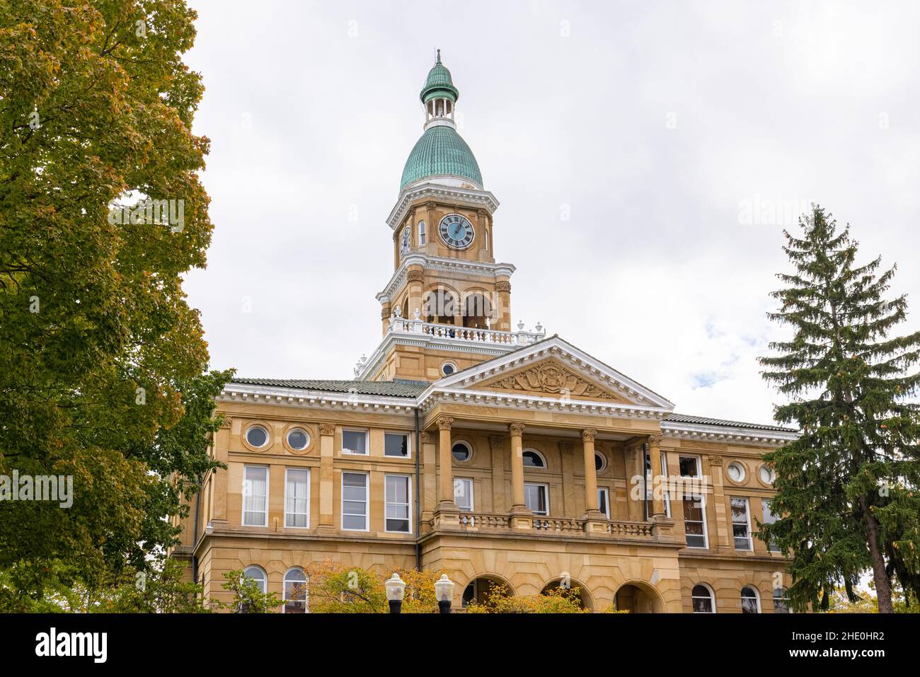 Hillsdale, Michigan, USA - October 21, 2021: The Hillsdale County ...