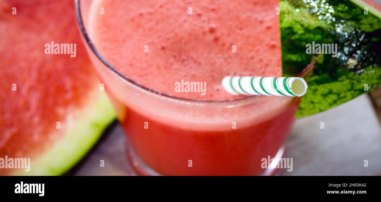 paper straw, biodegradable material without plastic, in a glass of