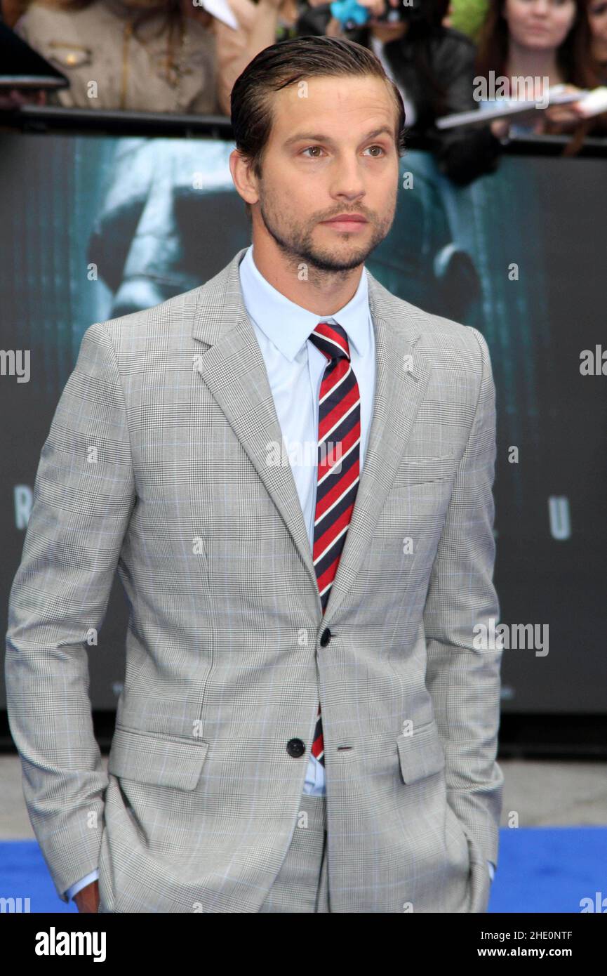 London, UK. Logan Marshall-Green at World Premiere of Prometheus at the